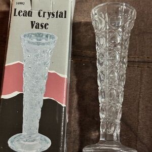 Vintage Lead Crystal Vase